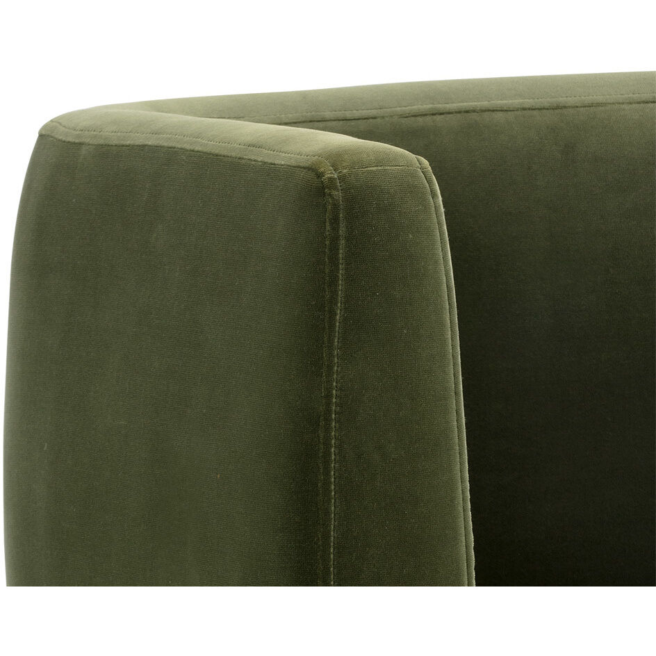 Gala Forest Green Dining Armchair